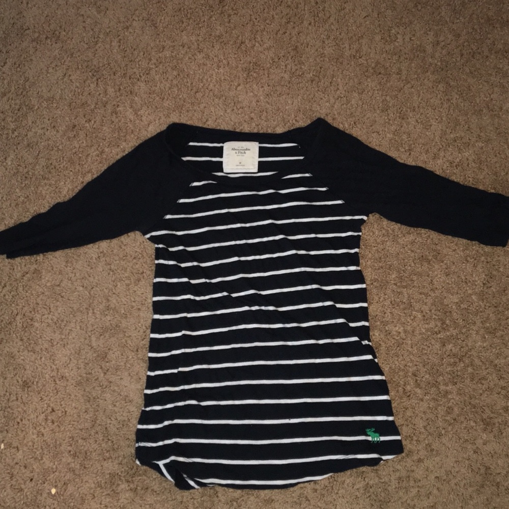 Abercrombie striped shirt
